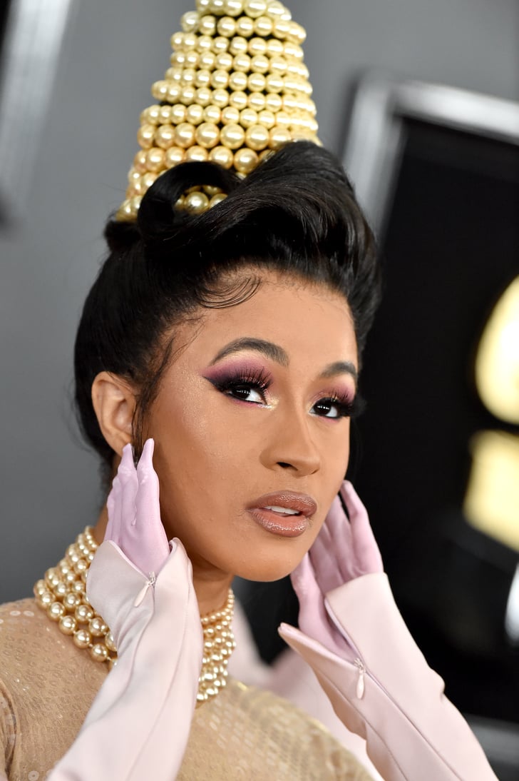 Cardi B at Grammy Awards Celebrity Nails From Award Shows 2019