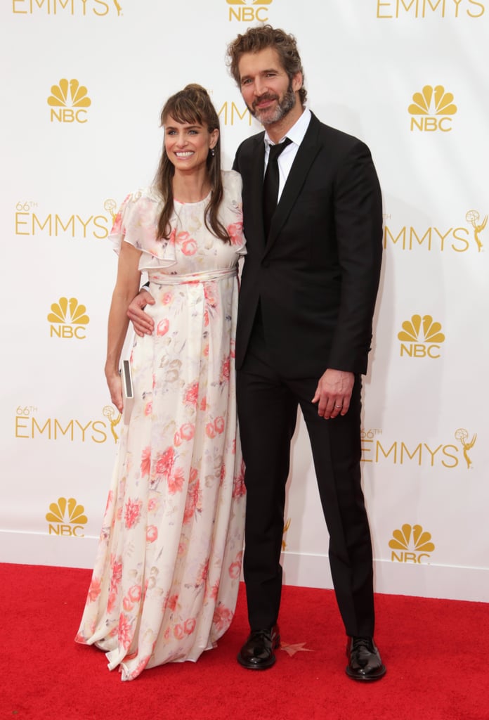 Amanda Peet Pregnant at the Emmys 2014