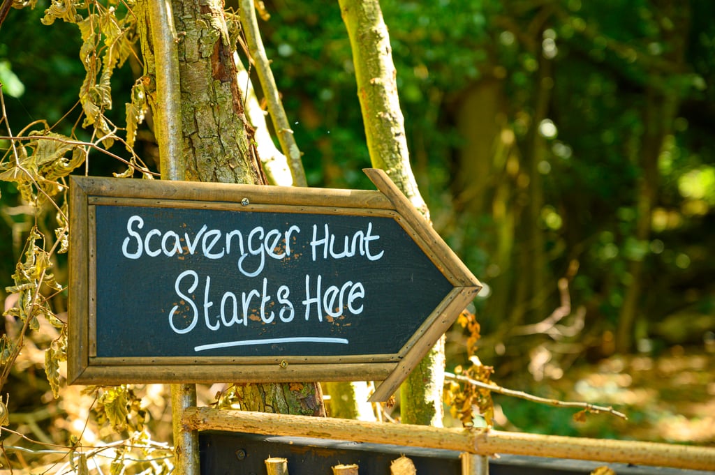 Have a Scavenger Hunt with a Happy Hour Ending