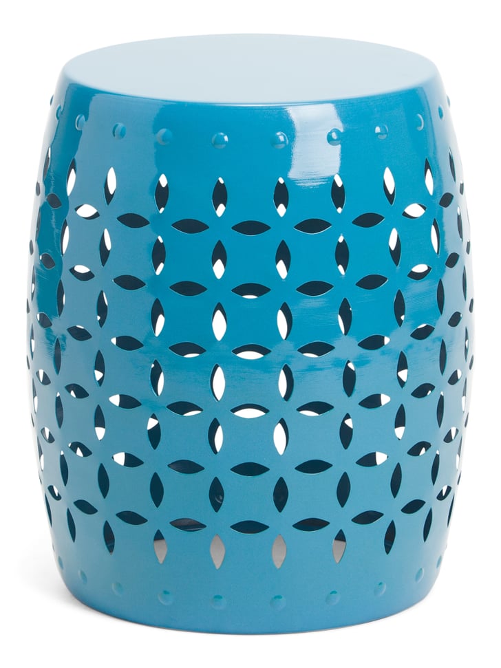 Indoor Outdoor Cut Round Garden Stool | Cheap TJ Maxx Outdoor Furniture ...