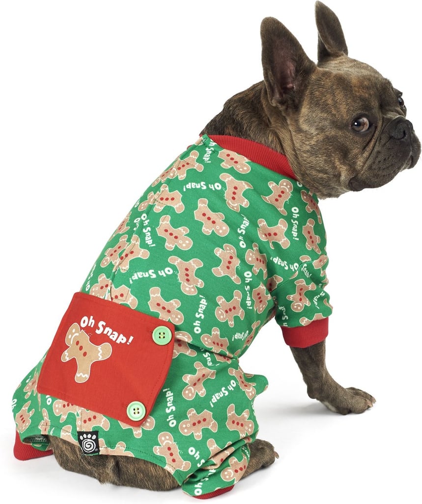 PetRageous Designs Oh Snap! Gingerbread Dog Pajamas