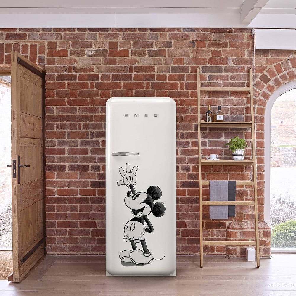 Shop Smeg's Mickey Mouse Refrigerator