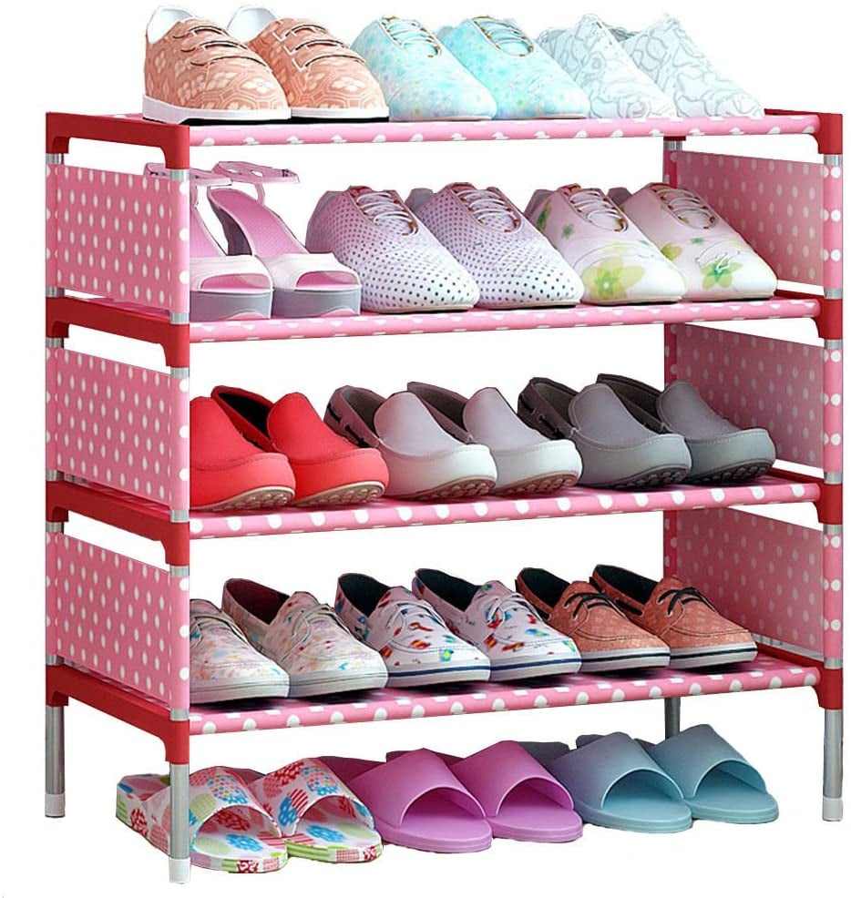 FKUO Shoes Shelf Closet Organizers For Kids POPSUGAR Family Photo 7