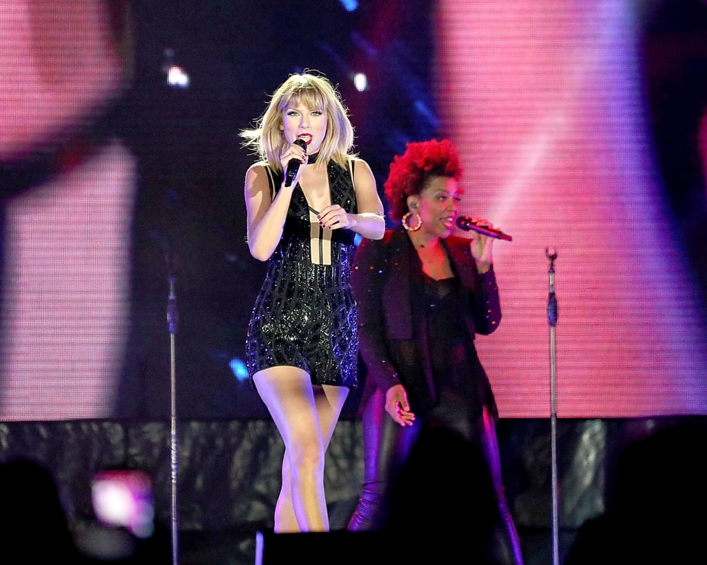 Taylor Swift at Formula 1 United States Grand Prix 2016