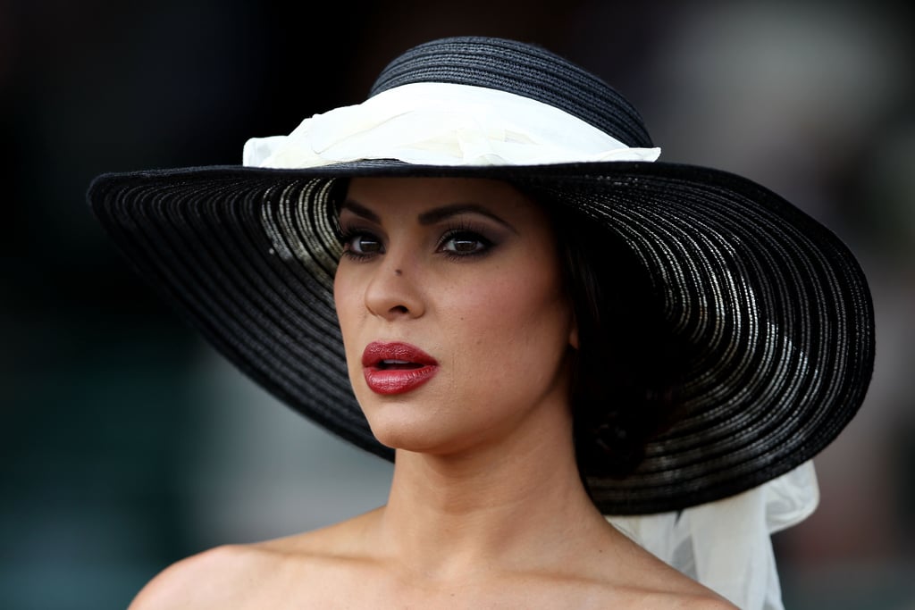 This black and white hat brought some chicness to the 2012 Derby.