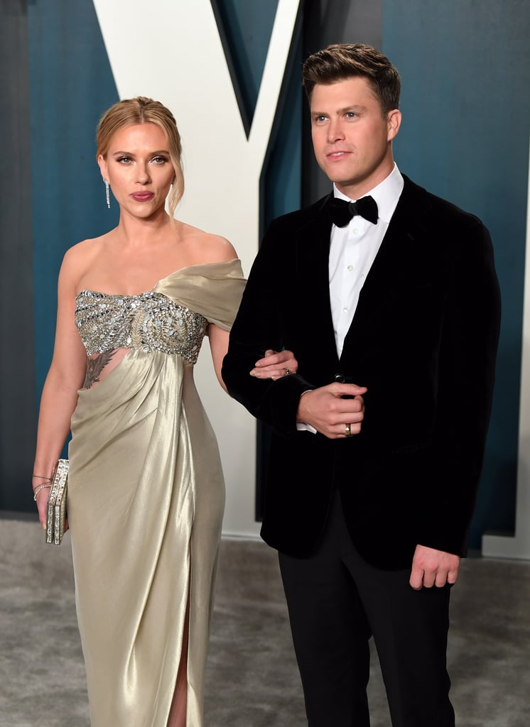 Scarlett Johansson's Dress at Vanity Fair Oscars Afterparty