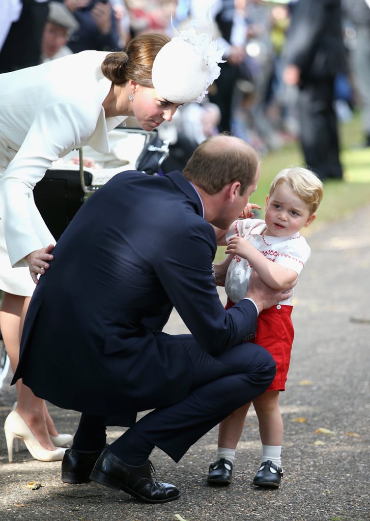 Prince George at Princess Charlotte's Christening | Pictures