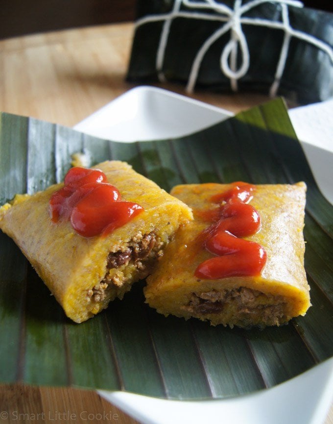 Pastel en Hoja