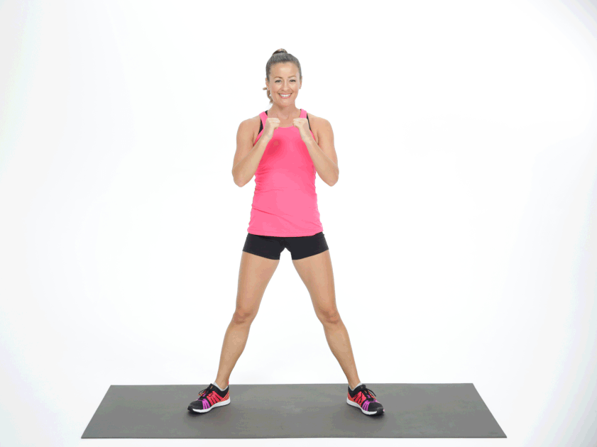 Cross Punches Arm Workout For Women POPSUGAR Fitness Photo 2