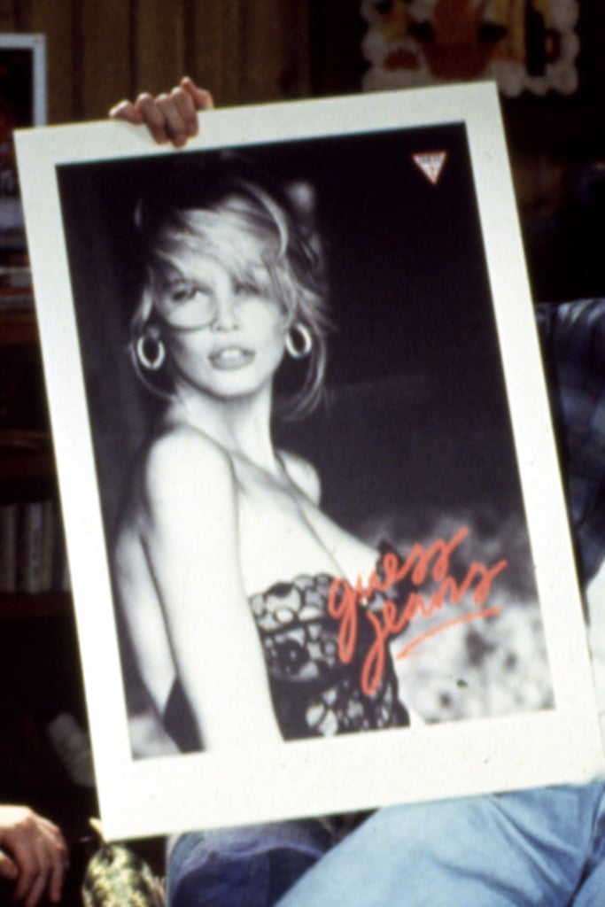 Claudia Schiffer in a Guess Jeans Ad