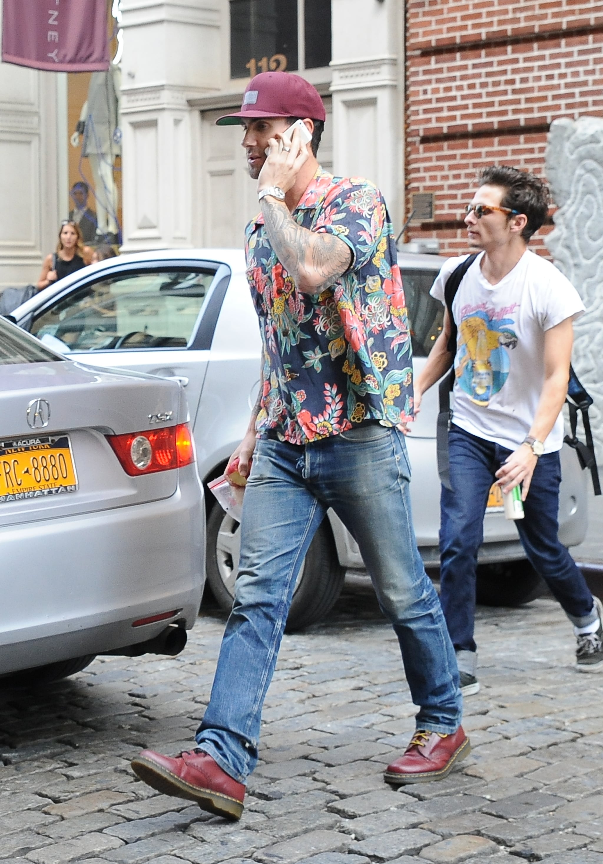 Adam levine hawaiian shirt Clearance