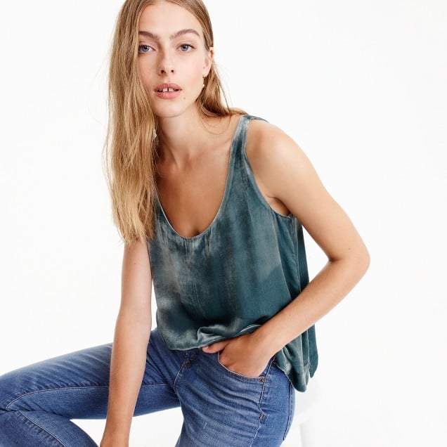 J.Crew Velvet Tank Top