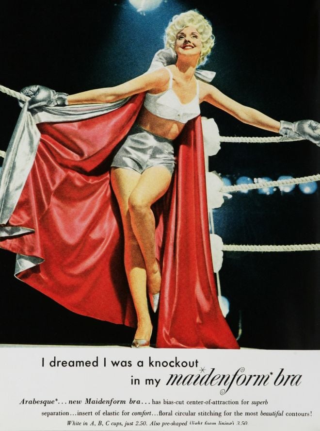 I, too, dreamed I was a knockout.