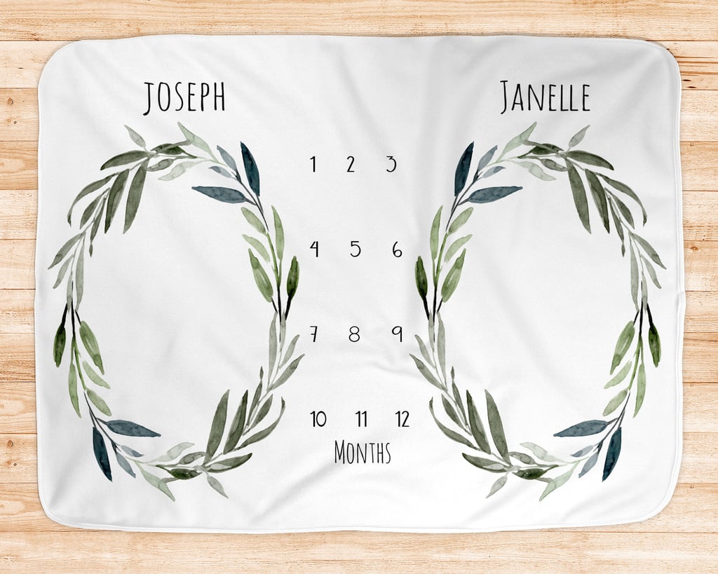 Twin Milestone Blanket