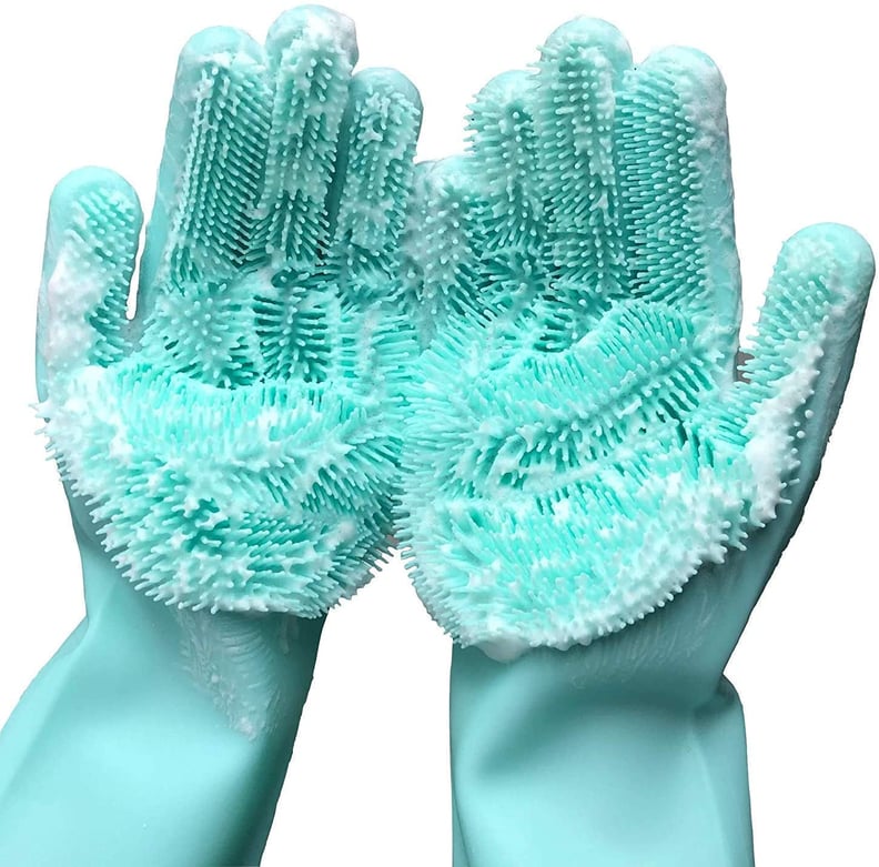 Forliver Cleaning Sponge Gloves