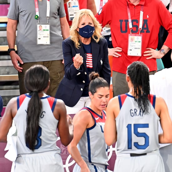 Jill Biden Cheering on Team USA at 2021 Olympics in Tokyo