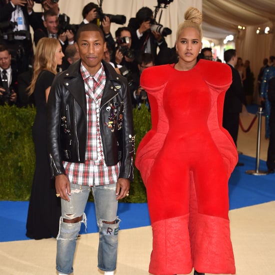 Pharrell Williams and Wife at the Met Gala 2017
