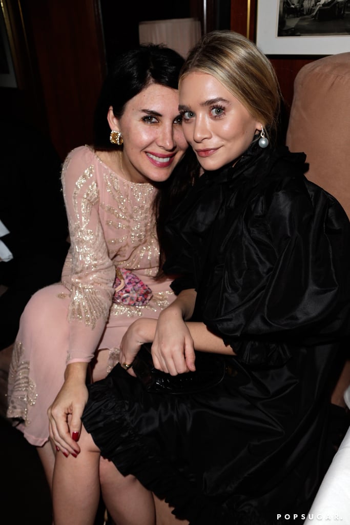Ashley Olsen and Christina Ehrlich sat together at Vanity Fair's Oscar afterparty.
Ashley Olsen and Christina Ehrlich sat together at Vanity Fair's Oscar afterparty.