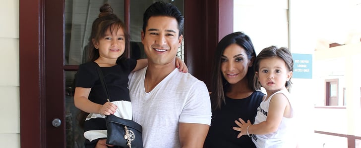 Mario Lopez's Son in a Saved by the Bell T-Shirt