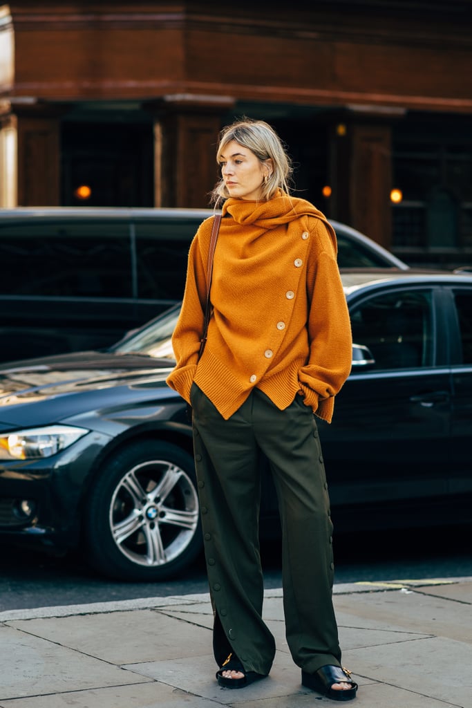 London Fashion Week Street Style Spring 2019 | POPSUGAR Fashion