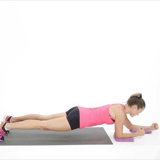 Elbow Plank With Towels