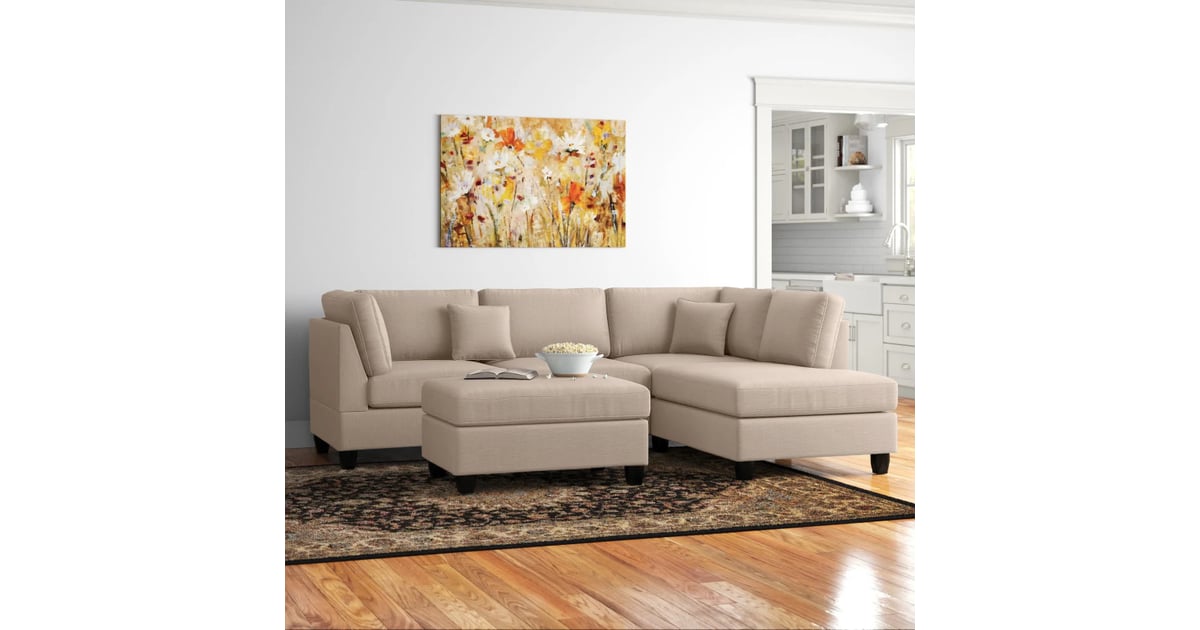 The Best Sectional With Ottoman Hemphill 3Piece Upholstered Sectional
