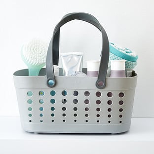 Casabella Grey Flexible Shower Basket