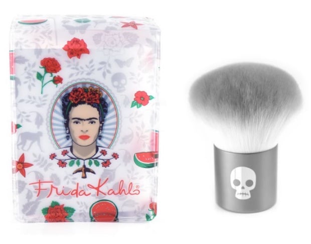 Frida Kahlo Kabuki Face Brush and Storage Case