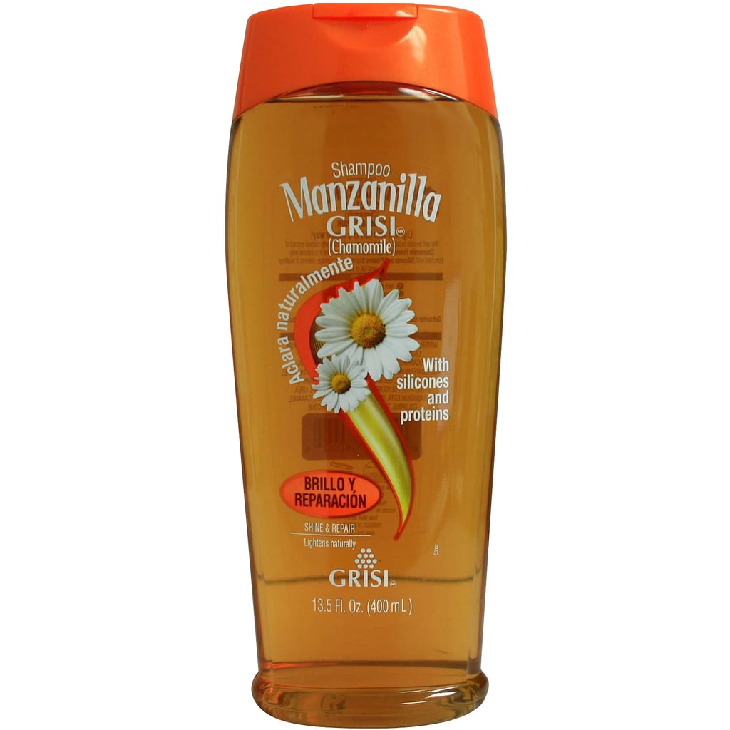Grisi's Manzanilla Shampoo (3) uses chamomile to slightly lighten