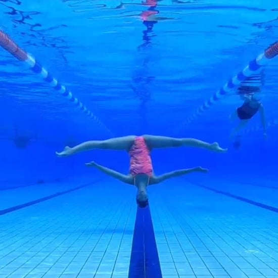 Underwater TikTok Videos From Synchronized Swimmer