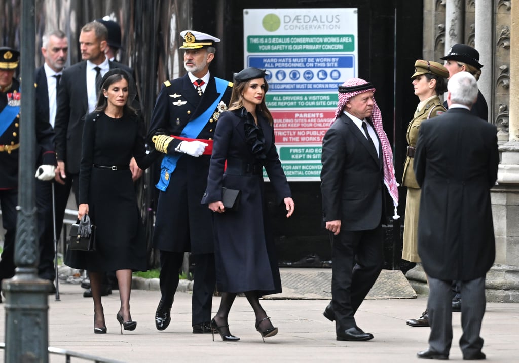 Queen Letizia's Brooch at Queen Elizabeth II's Funeral