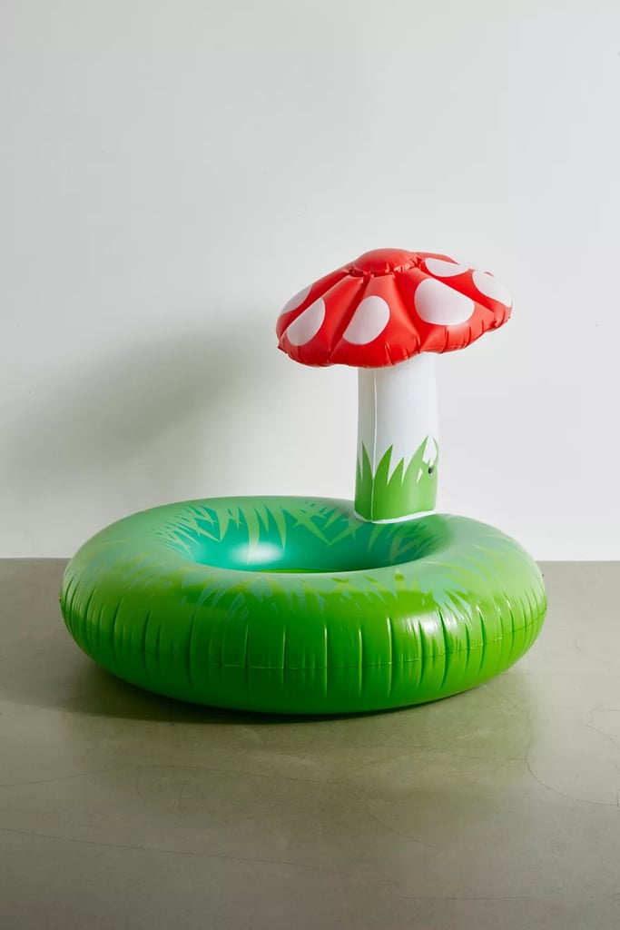 A Mushroom Tube Pool Float: Mushroom Pool Float