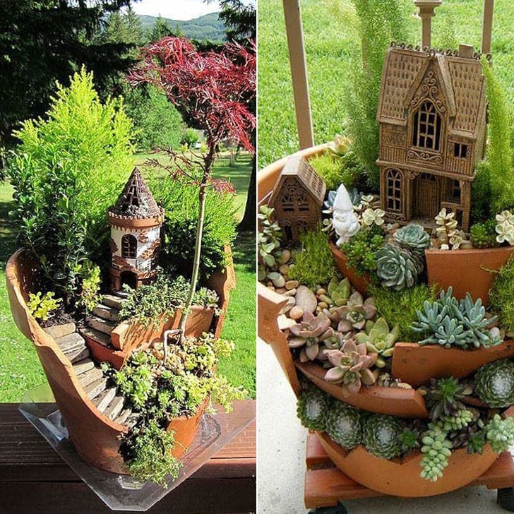 How to Repurpose Broken Flowerpots POPSUGAR Home