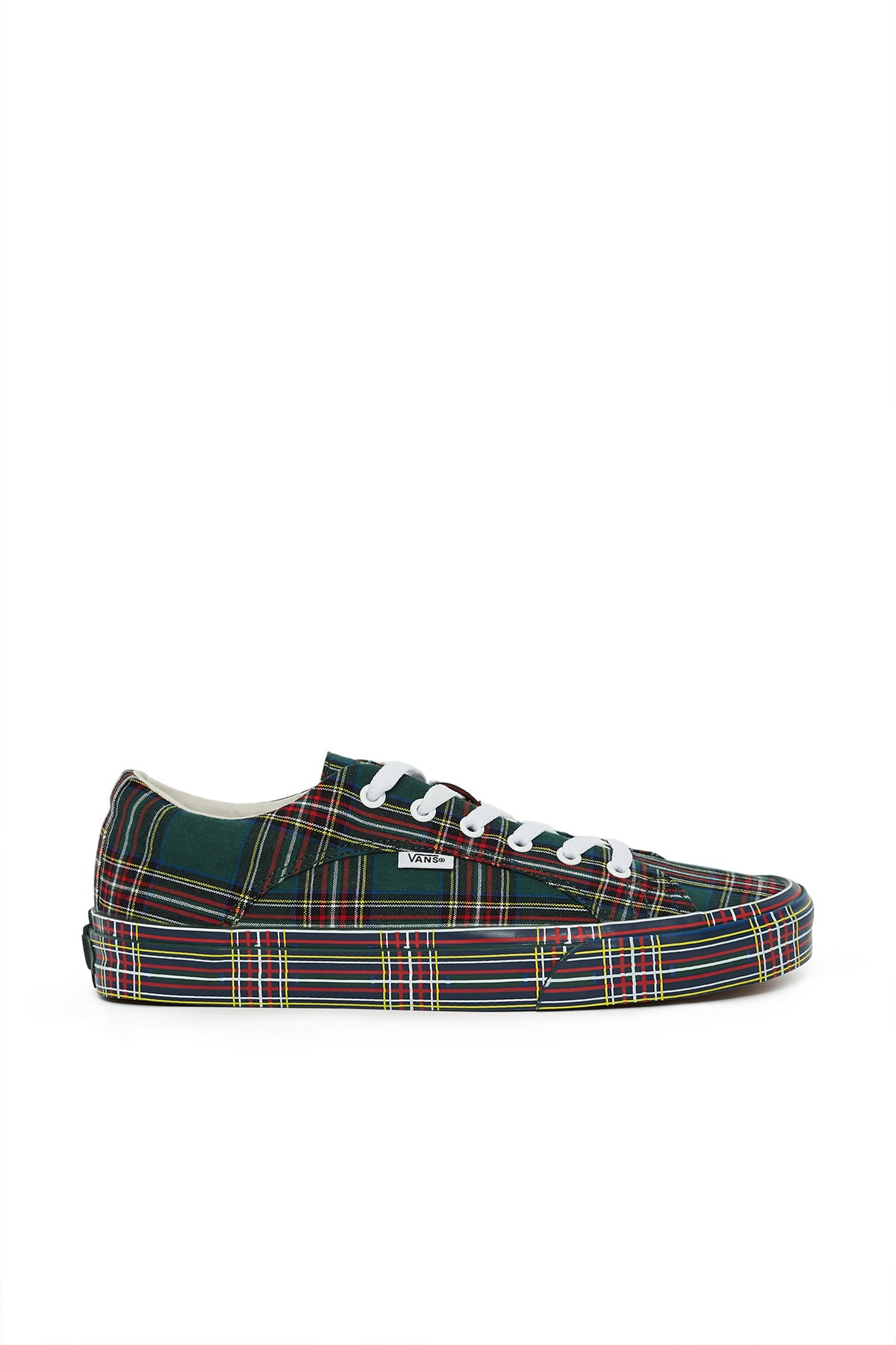 vans green plaid