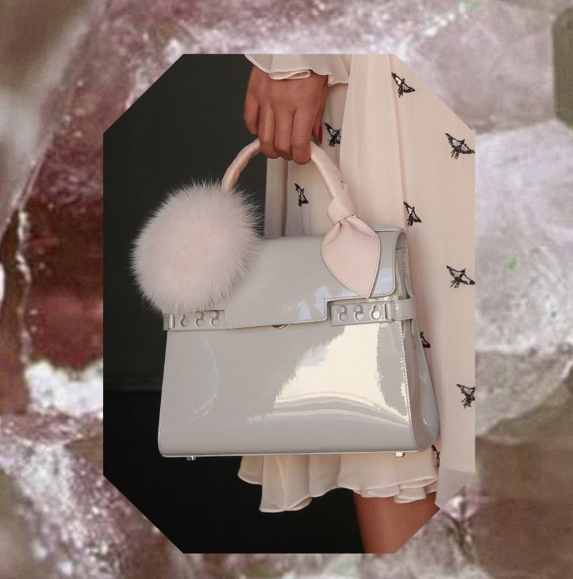 Beyoncé Wearing a White Dress With Birds