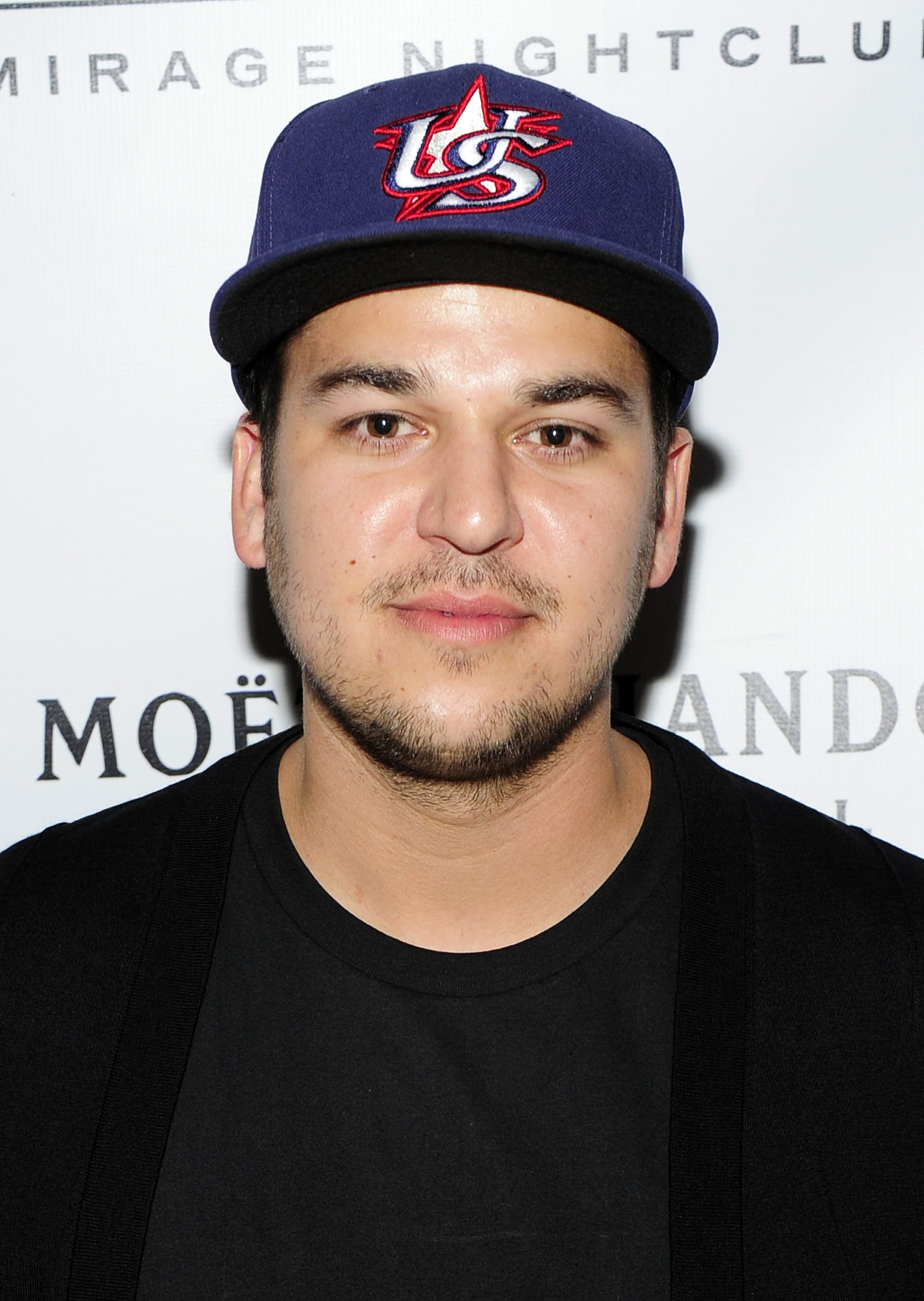 LAS VEGAS, NV - MAY 25:  Television personality Rob Kardashian arrives at 1 OAK Nightclub at The Mirage Hotel & Casino for a Memorial Day weekend celebration on May 25, 2013 in Las Vegas, Nevada.  (Photo by Steven Lawton/WireImage)