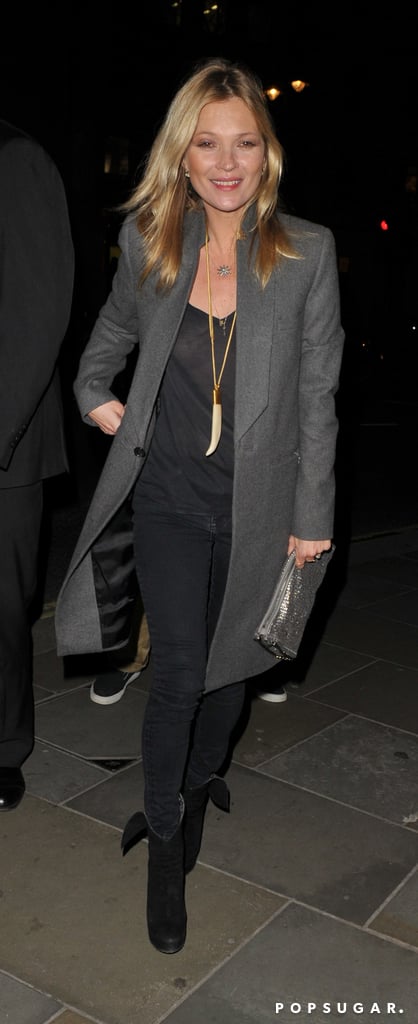 On Monday, Kate Moss attended a private showing of David Bailey ...