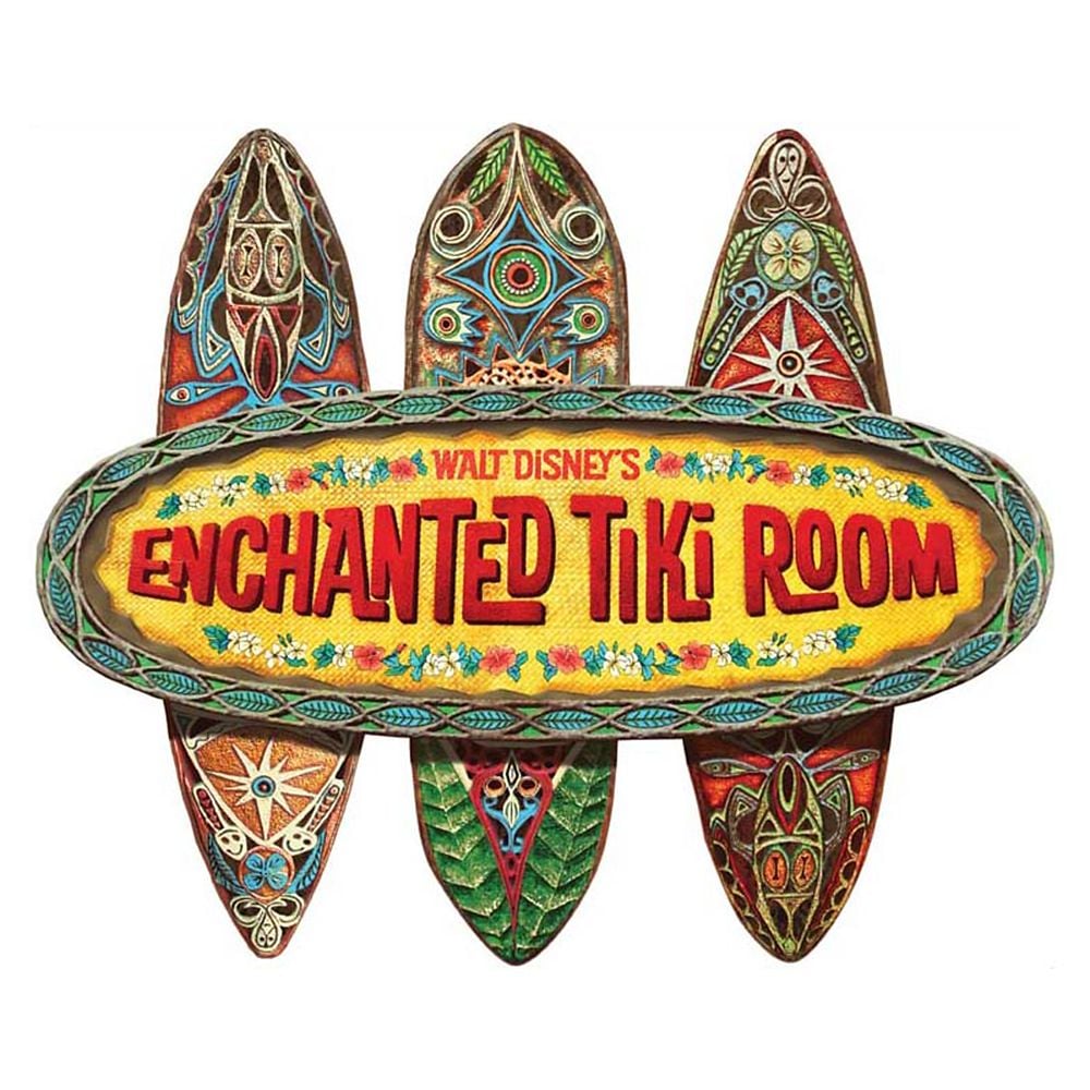 The Enchanted Tiki Room Wall Sign