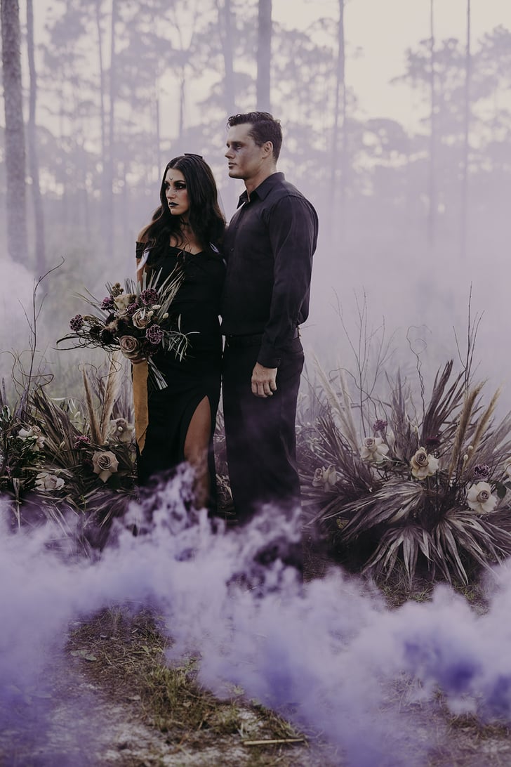 WitchInspired Halloween Wedding Shoot POPSUGAR Love & Sex Photo 40