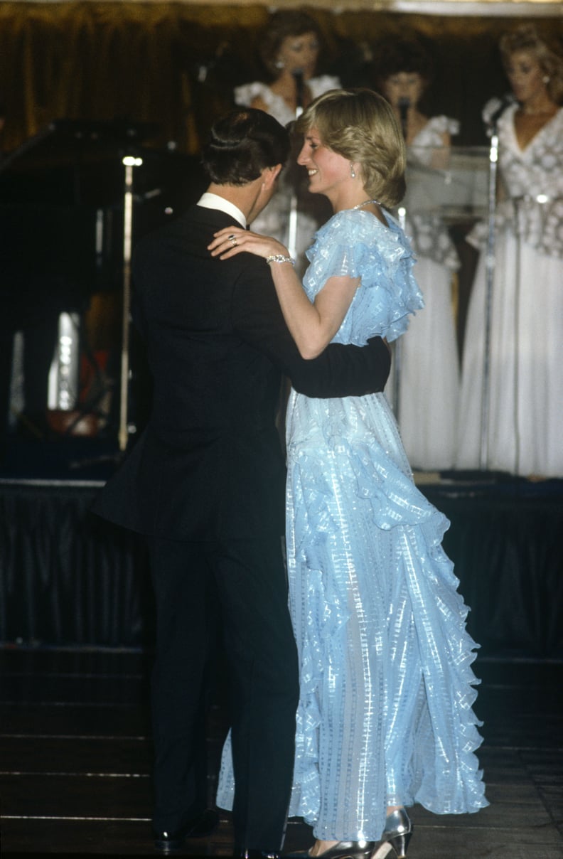 Princess Diana's Blue Gown