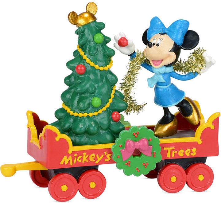 Mickey's Christmas Village Collection "Mickey's Holiday Tree Car"