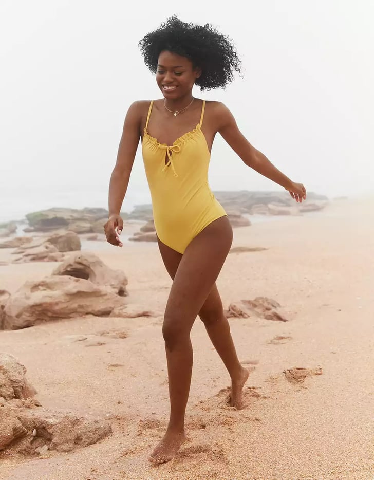 Aerie ruffle one clearance piece swimsuit