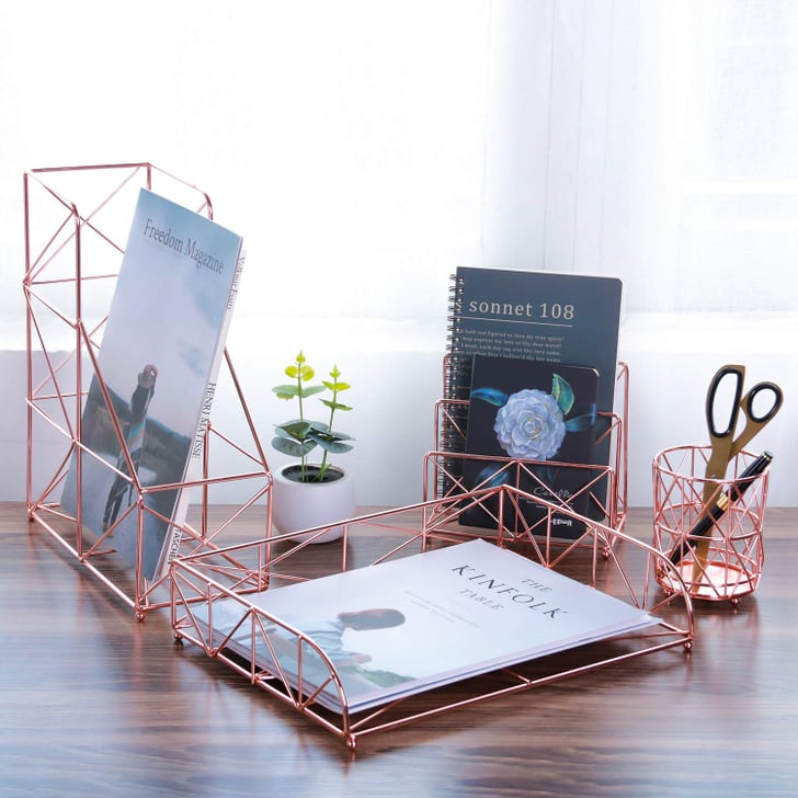 Simmer Stone Rose Gold Office Supplies Relaxing Things For a Dorm