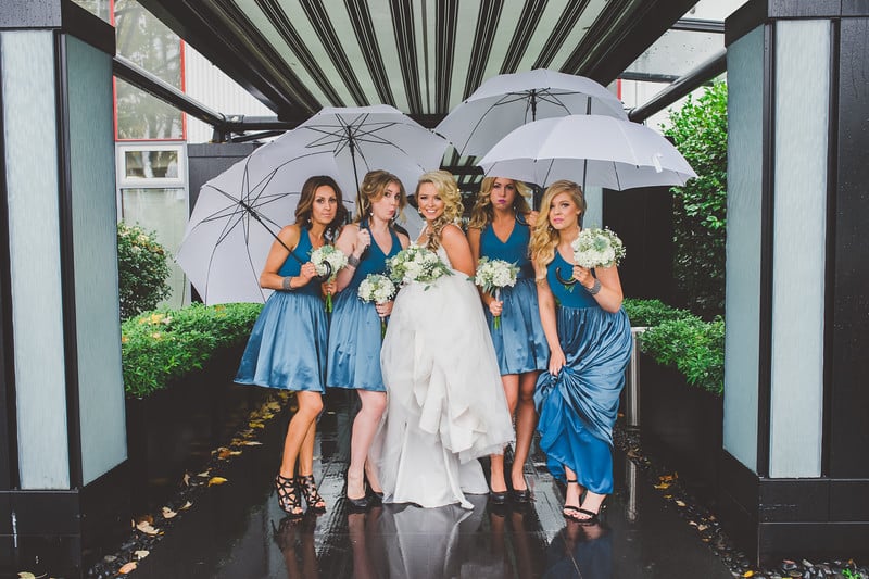 Rainy Wedding in Vancouver