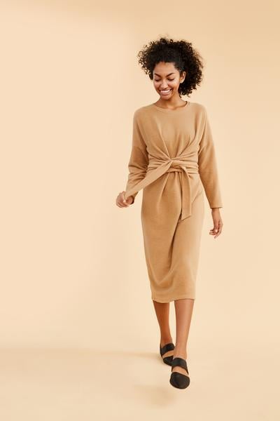 Amour Vert Russo Nouveau Fleece Dress