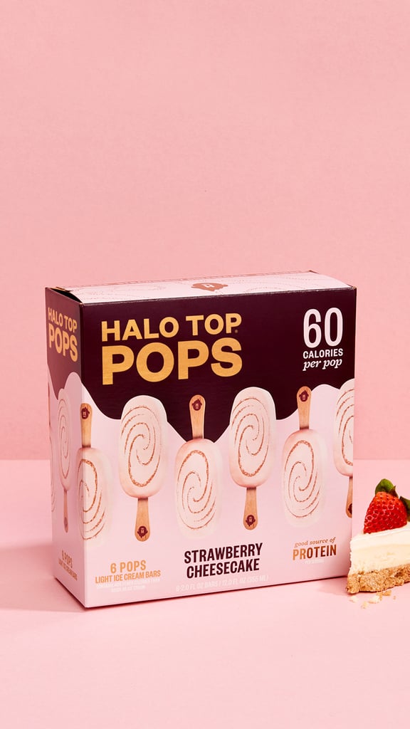 Halo Top Pops in Strawberry Cheesecake