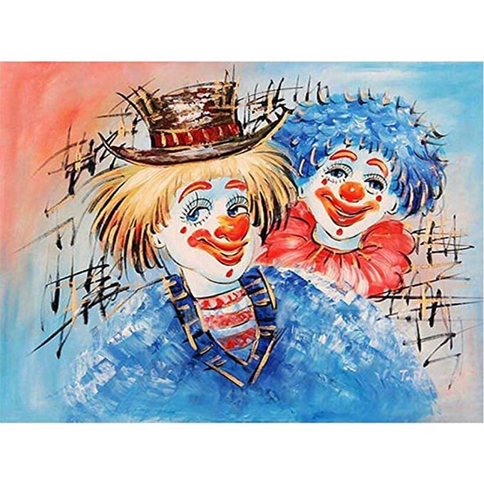 A Clown Painting