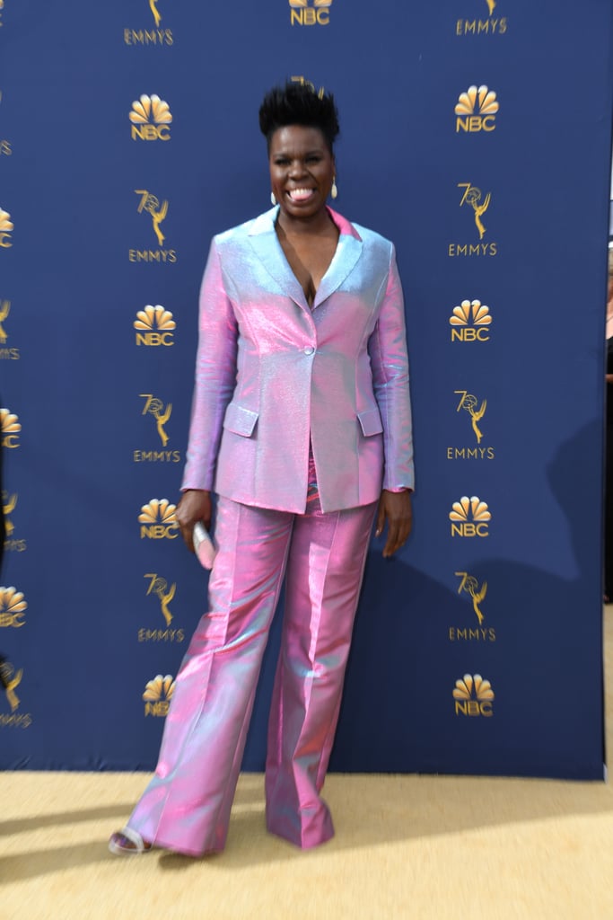 Leslie Jones Suit at the 2018 Emmys