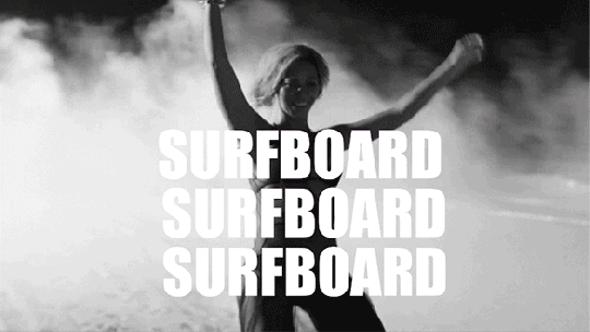 11. And you can ride it with your surfboard (surfboard, surfboard).
