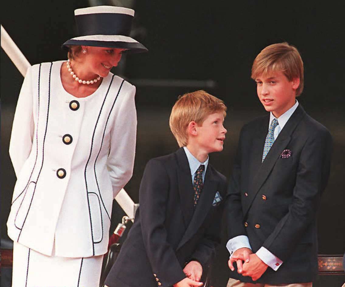 How Old Were William and Harry When Diana Died? | POPSUGAR ...